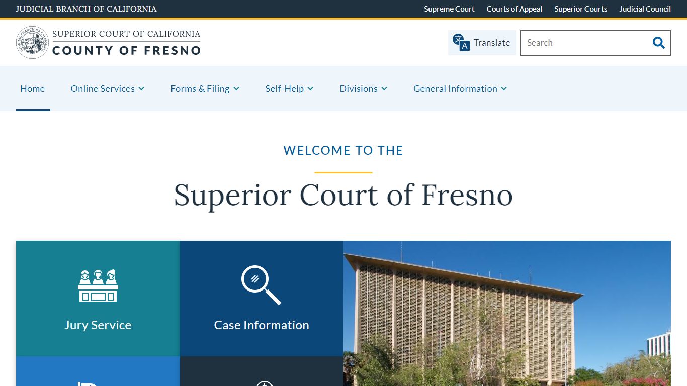 Online Services | Superior Court of California | County of Fresno